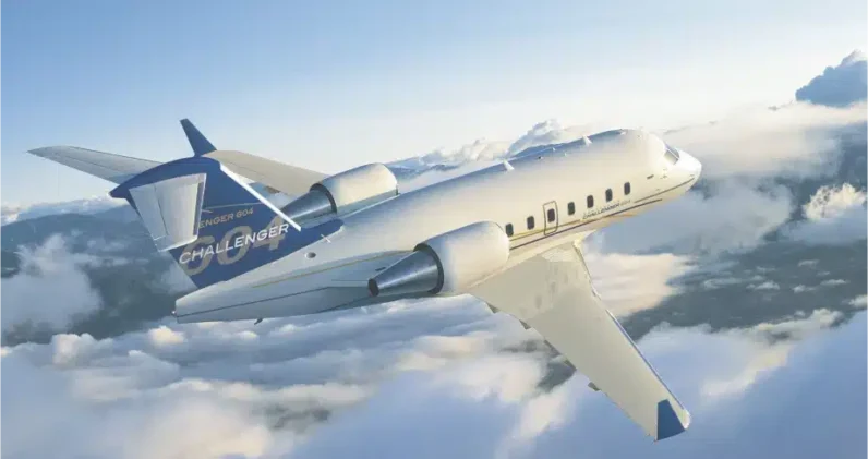 
								Bombardier Challenger 604 full									
