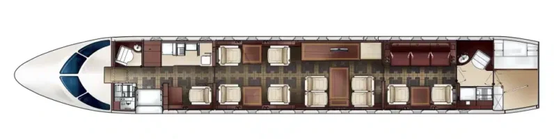 
								Bombardier Global Express XRS 6000 full									