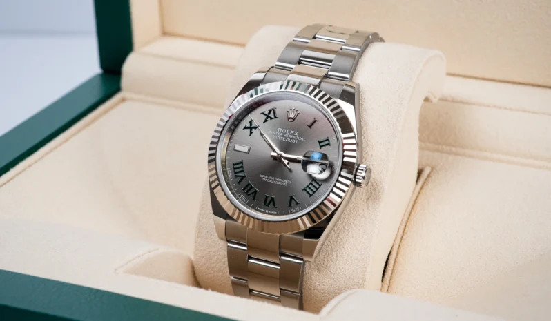 
								Rolex Datejust 41 Wimbledon full									